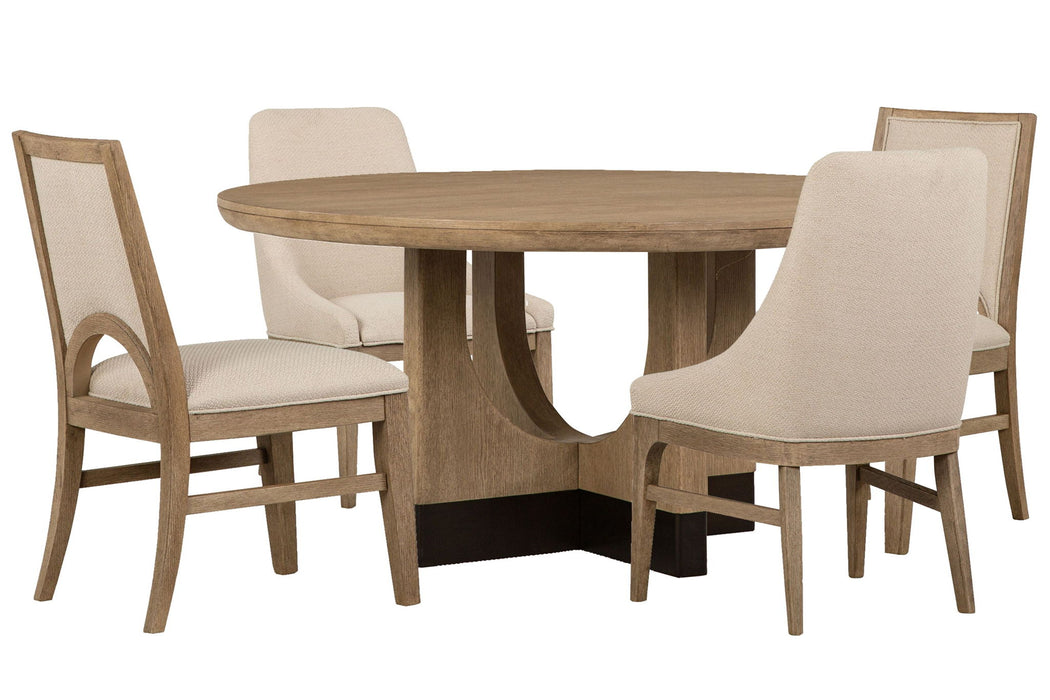 Tristan - 60" Round Dining Table Set Magnussen Furniture