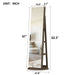 Swivel Jewelry Cabinet With Full Length Mirror Daily Nest