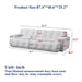 Cloud Series Minimalist Button Tufted Square Arm 3 Seater Sofa Home Essentials