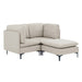 Upholstered Modular Sectional & Tall Legs Home Essentials