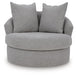 UrbanCrest - Swivel Accent Chair - Pewter Signature Design by Ashley®
