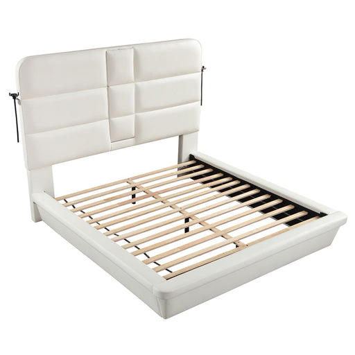Futura - Upholstered Bed With Tall Headboard Matrix Furniture Group
