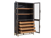 Lindon - Two Tone Dining Cabinet - Dark Brown Magnussen Furniture