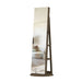 Swivel Jewelry Cabinet With Full Length Mirror Daily Nest