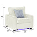 Rita - Accent Chair With LED Underlighting Matrix Furniture Group