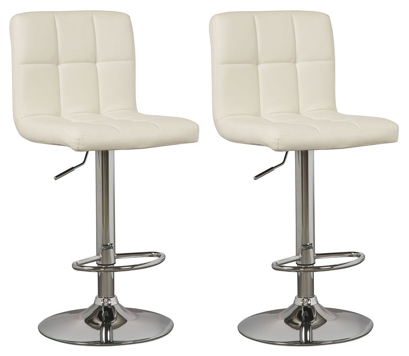 Bellatier - Adjustable Height Barstool (Set of 2) Signature Design by Ashley®