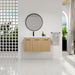 Wall Mounted Floating Bathroom Vanity With Sink, 3 Door Modular Cabinet Home Essentials