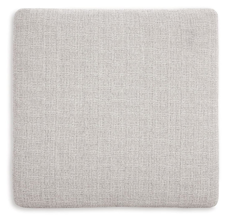Koralynn - Oversized Accent Ottoman - Stone Benchcraft®