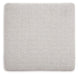 Koralynn - Oversized Accent Ottoman - Stone Benchcraft®