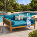 Outdoor Sofa Bed, 2 In 1 Patio Daybed For Backyard Hearth and Haven