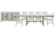 Bronwyn - Extendable Rectangular Dining Table Set Magnussen Furniture