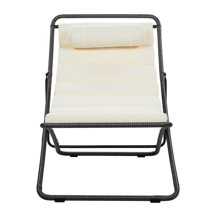 Outdoor Folding Chair With Adjustable Backrest (Set of 2) Hearth and Haven