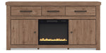 Garistyn - TV Stand With Fireplace Option Signature Design by Ashley®