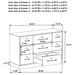 Edmondson - 9 Drawer Dresser With Hidden Jewelry Tray - Natural / Gray Furniture Max