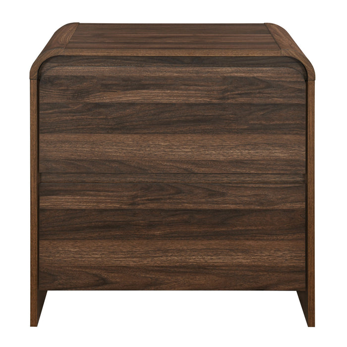 Mara - Two Drawer End Table / Bedside Table New Classic