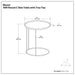 Monet - Metal Table Simpli-Home