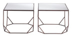 Arzon - Coffee Table Set - Bronze Zuo Modern