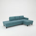 L - Shaped Sectional Sofa With Chaise & Ottoman Home Essentials