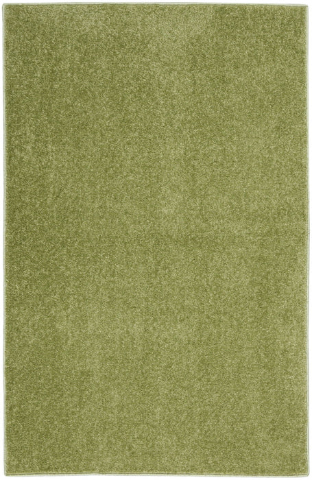 2' X 4' Non Skid Indoor / Outdoor Runner Rug - Green