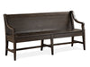 Westley Falls - Bench With Back - Graphite Magnussen Furniture