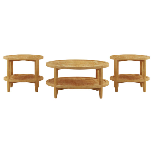 Elliott - Round Coffee Table Set Furniture Max