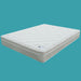 9" Size Bed Mattress With Bonnell Coil Inner Spring And 2.5" Euro Top Foam + Spring Material - White - Full Home Essentials