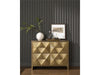 Modern - Origami Hall Chest - Gold Universal Furniture