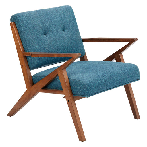 Lounge Chair With Tufted Upholstery And Solid Frame JLA