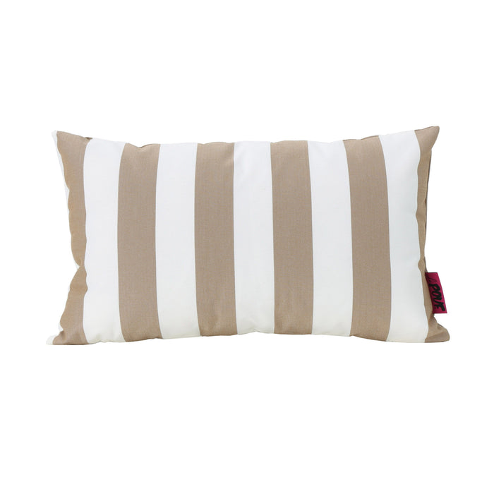 Coronado Stripe Rectangular Pillow - Brown