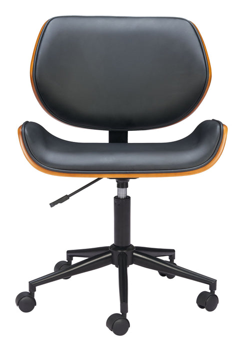 Flex - Low Back Office Chair - Black Zuo Modern