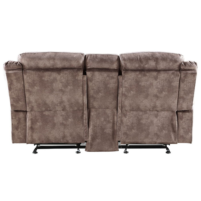 Zubaida - Loveseat w/USB Dock & Console (Glider & Motion) ACME