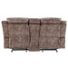 Zubaida - Loveseat w/USB Dock & Console (Glider & Motion) ACME