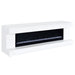 TV Stand Fireplace Console With Bluetooth Speaker Furniture Max