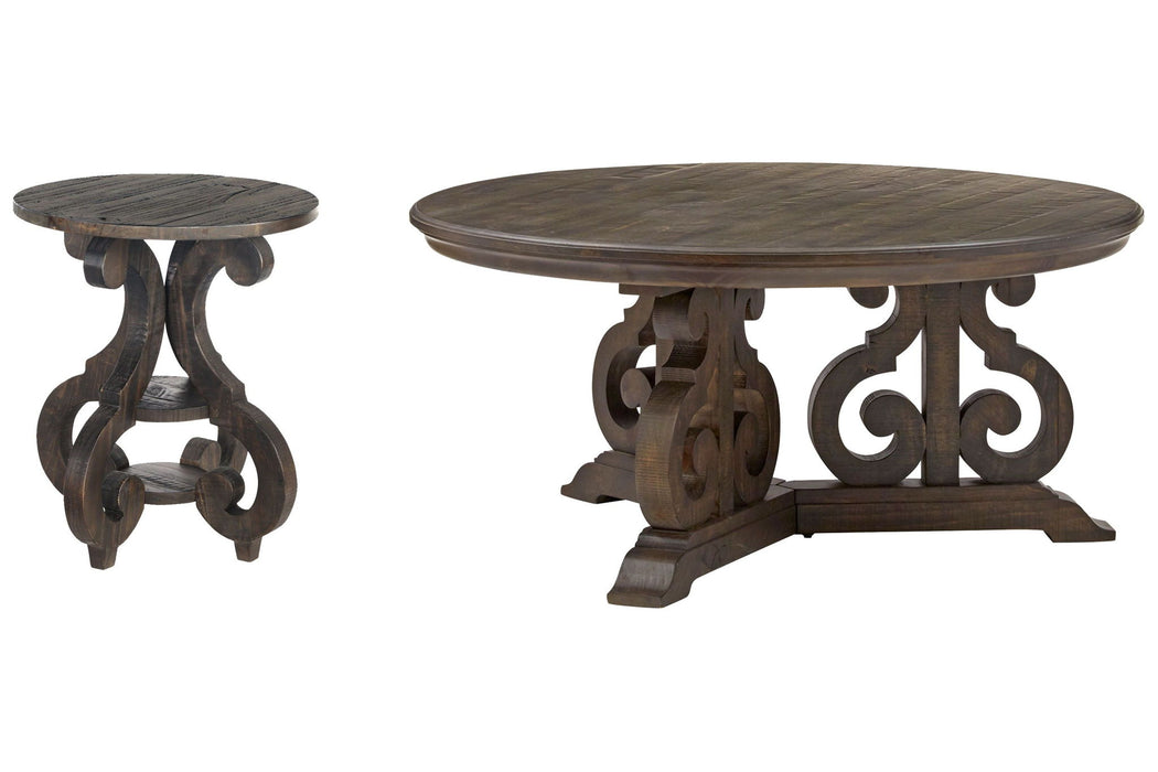 Bellamy - Round Cocktail Table Set Magnussen Furniture