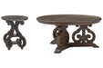 Bellamy - Round Cocktail Table Set Magnussen Furniture