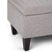 Monroe - Upholstered Storage Ottoman Simpli-Home