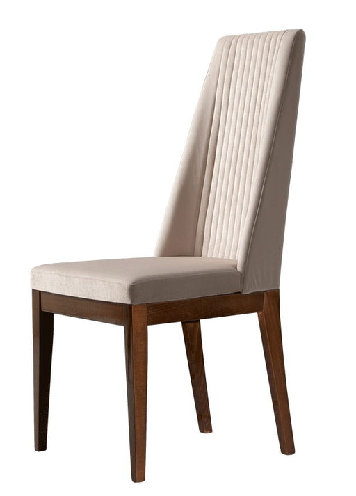 Eva - Chair - Beige / Dark Brown Status Italy