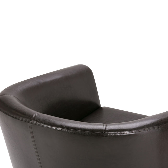 Austin - Tub Chair - Brown