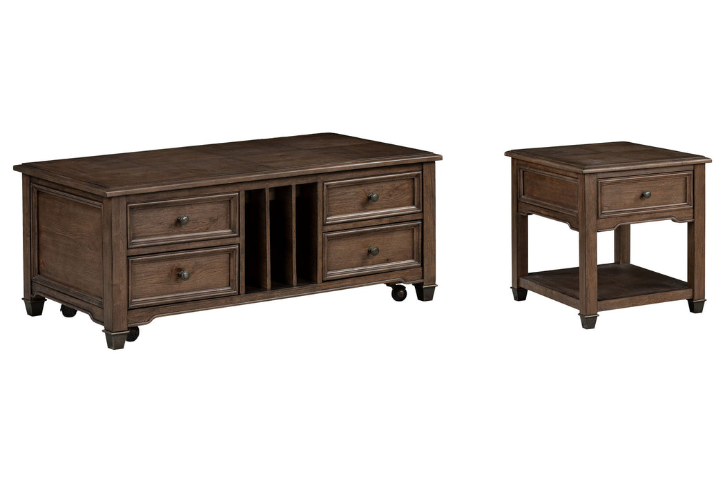 Cormac - Lift Top Storage Cocktail Table Set Magnussen Furniture