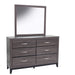 1 Piece Dresser Bedroom Furniture - Gray Home Essentials