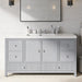 Bathroom Vanity With Separate Sink, Soft Close Doors And 4 Drawers Noble House