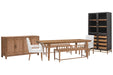 Lindon - Extendable Rectangular Dining Table Set Magnussen Furniture