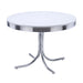 Parlisse - 5 Piece Round Dining Sets And Chairs - White Furniture Max