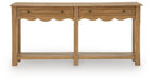 Whitmund - Console Sofa Table - Light Brown Signature Design by Ashley®