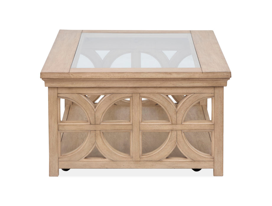 Coventry - Rectangular Shelf Cocktail Table Set Magnussen Furniture