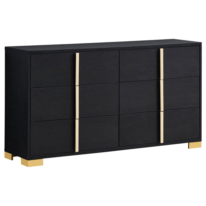 Medici - 6 Drawer Dresser Furniture Max