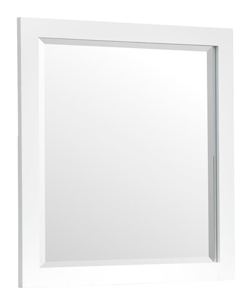 Windmill Harbour - Portrait Mirror - White Whisp And Sand Magnussen Furniture