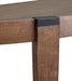 Kaysen - Demilune Sofa Table - Dark Brown Magnussen Furniture