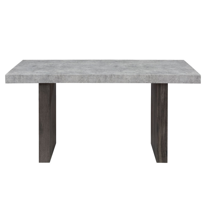 Susan - Dining Table Set With Base - Gray Global Furniture USA