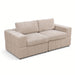 Oversized Modular Loveseat Set Home Essentials